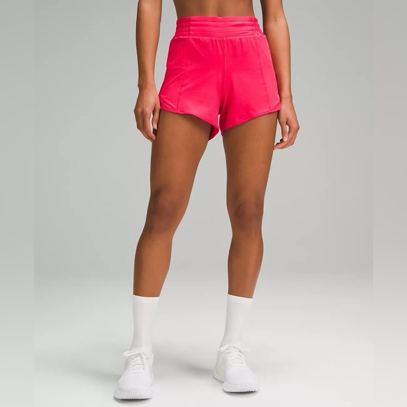 lululemon athletica Women's Hotty High-Rise Lined Short 4” - Picture 1 of 4
